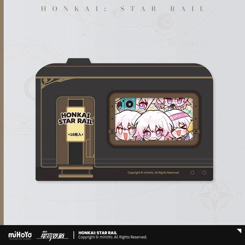 Honkai: Star Rail Pom-Pom Exhibition Hall Series Q Sticker Pack - Image 8