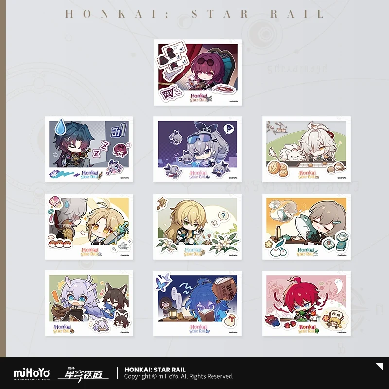 Honkai: Star Rail Pom-Pom Photo Album Series Film-Style Cards - Image 6