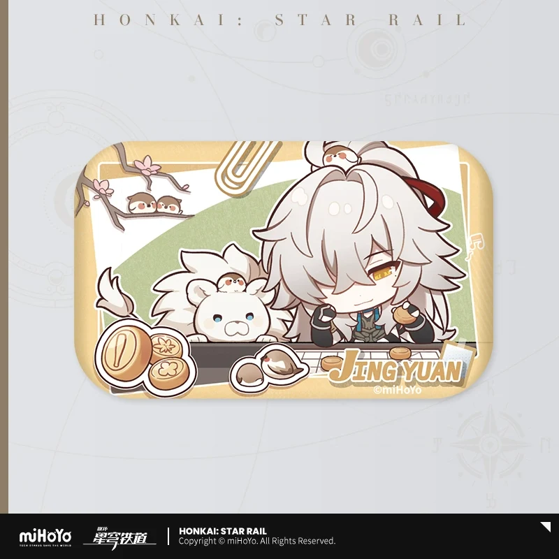 Honkai: Star Rail Pom-Pom Photo Album Series Tinplate Badge - Image 10