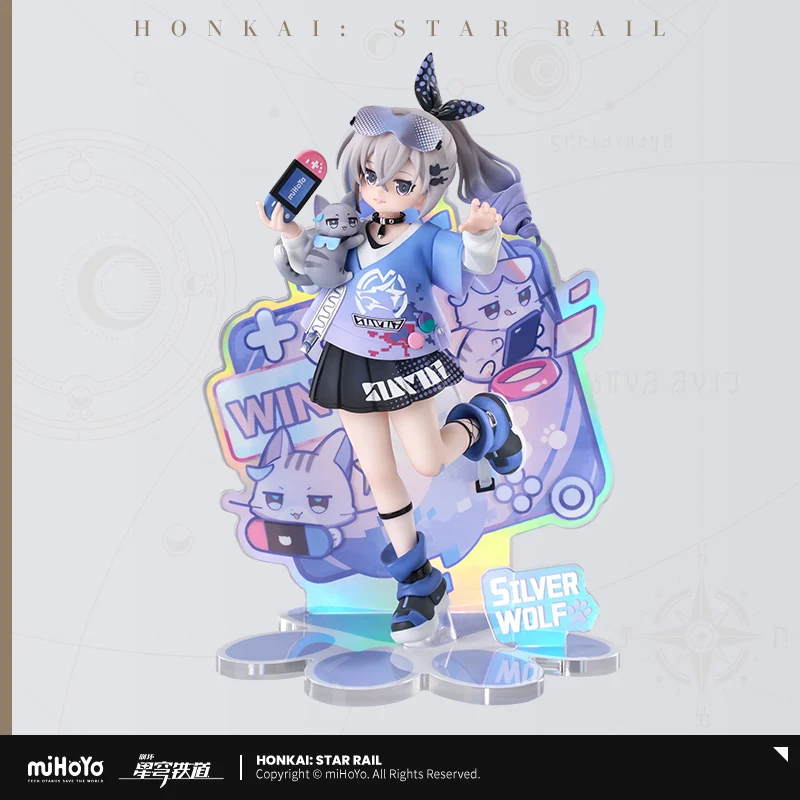 Honkai: Star Rail Silver Wolf Figure Kitty Series - Image 6